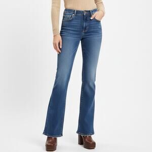 Brown Label Womens Prancer Jeans Sz 29 Low Slim Bootcut Medium Wash USA $210